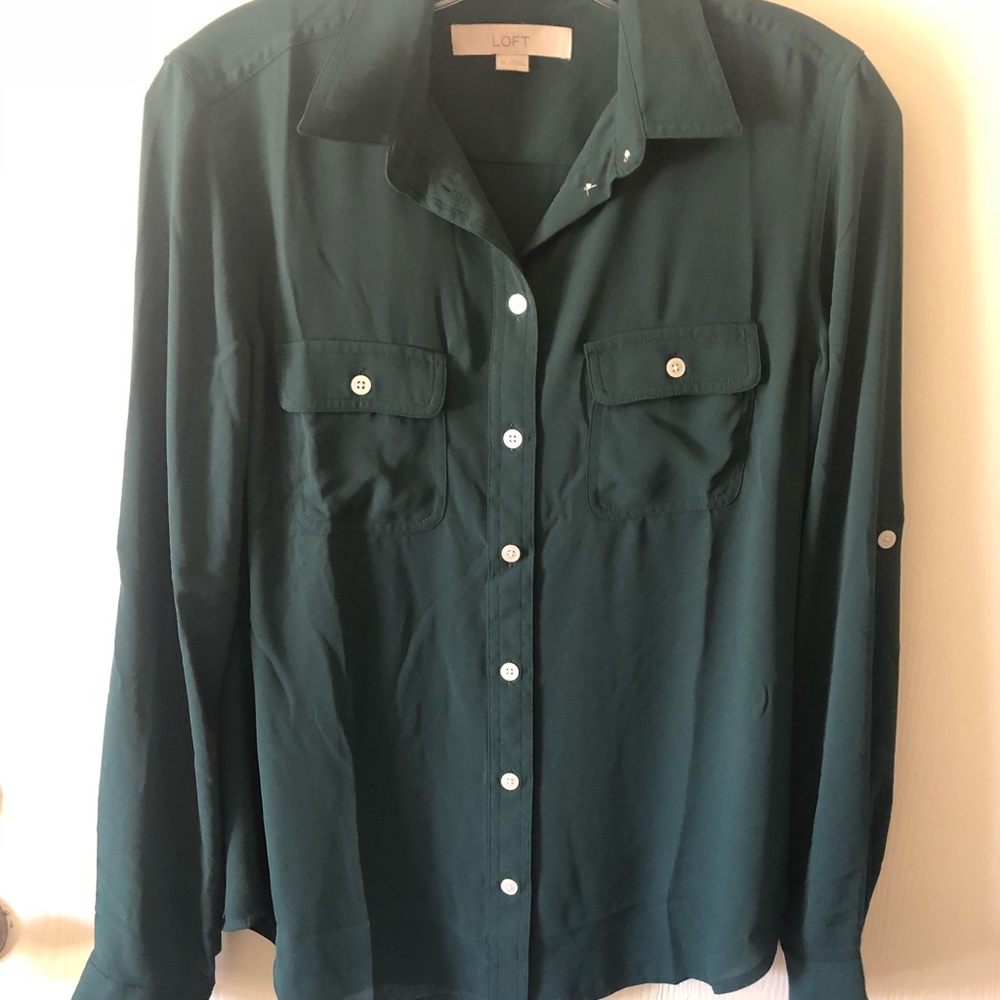 Forrest Green Button Down